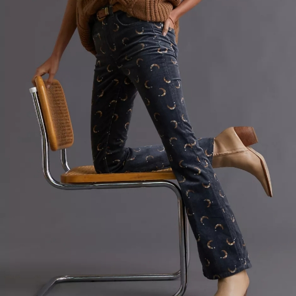 Anthropology/Pilcro Moon flare corduroy pants - Picture 5 of 13